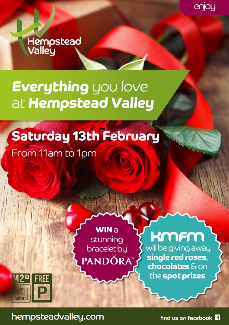 Valentine's Weekend at Hempstead Valley with KMFM